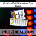 Vidalista Est-Il Le Même Que Cialis 11